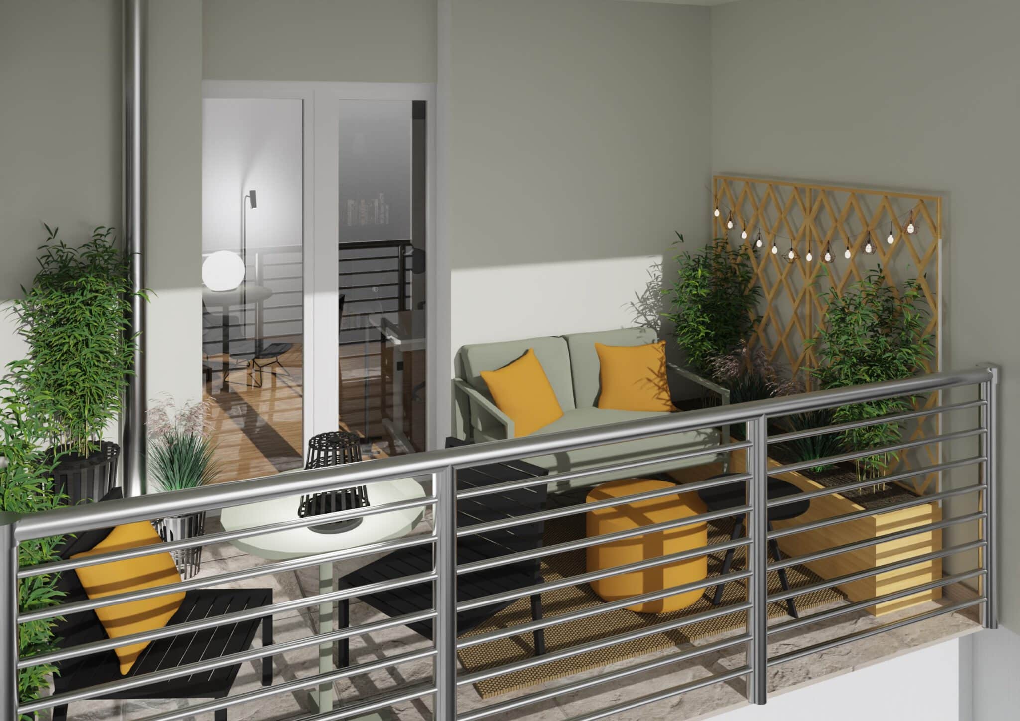 5 Tipps für einen kleinen Balkon - FARBMUT Interior Design