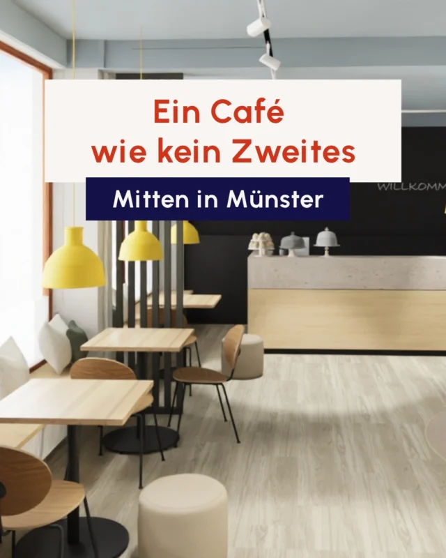 Ein Ort zum Aufwärmen und Begegnen!
Dieses Café ist mehr als ein Treffpunkt – es ist ein sicherer Raum für Menschen in schwierigen Lebenslagen. Offen für alle, die Unterstützung suchen, Ruhe brauchen oder einfach einen Kaffee trinken möchten ☕🫖
Die Gestaltung der Räume schafft Orientierung und Wärme, ohne aufgesetzt zu wirken. Durch robuste Materialien, freundliche Farben, und klare Strukturen ist hier ein Raum der Begegnung und Kommunikation entstanden. 
Ein ganz besonderes Projekt, mit so viel Herz und tollen Menschen, direkt im Zentrum von Münster ☺
Vielen Dank, dass wir ein Teil davon sein durften 😍
Farbfröhliche Grüße
Merle und Kai 🧡💙