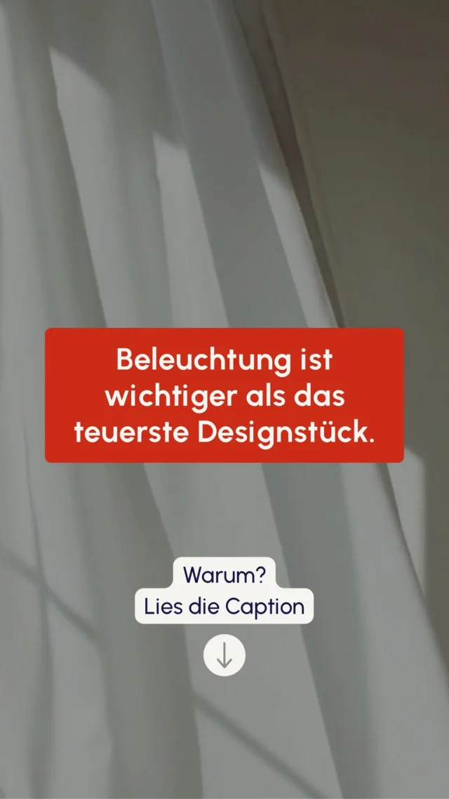 Die beste Gestaltung verliert an Wirkung, wenn das Licht nicht stimmt! 💡
Beleuchtung entscheidet, ob Materialien, Farben und Formen überhaupt zur Geltung kommen. Sie schafft Atmosphäre, lenkt den Blick und macht Räume erst lebendig. Selbst das teuerste Designstück wirkt ohne gutes Licht unscheinbar, mit der richtigen Beleuchtung dagegen beeindruckend 💎
Folge uns für mehr Einblicke und Tipps rund um Interior Design😊
Farbfröhliche Grüße
Merle und Kai 🧡💙
#interiordesign #innenarchitektur #ideen #Interiordesign #einrichtungsideen #farbmut #beleuchtung #licht